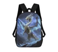 sinyumoney Dragon Fantasy Artwork -14 Backpack School Bag Lightweight Casual Daypack School Backpacks for School/Work/Travel 17inch