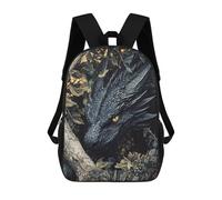 sinyumoney Dragon in The Forest -1 Backpack School Bag Lightweight Casual Daypack School Backpacks for Teenage Girls Boys Women Men 17inch
