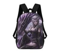 sinyumoney Dragon Queen Armor Set Backpack School Daypacks Business Backpack Water Resistant Bookbag for Boys/Girls/Teenagers 17inch
