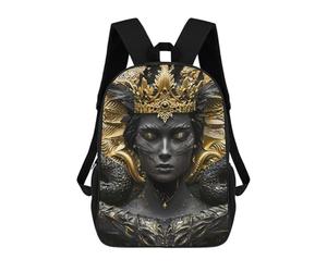 sinyumoney Dragon Queen Sovereign Backpack School Bag Business Laptop Rucksack Bag Unisex Casual Daypack for Men/Women 17inch