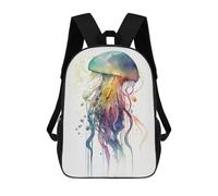 sinyumoney Dragonfly Insect Painting Backpack School Bag Large Water Resistant Laptop Backpack for School/Work/Travel 17inch