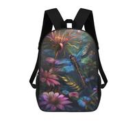 sinyumoney Dragonflys Magic Rucksack Water Resistant School Bag Business Backpack for Men, Women & Teenage Boys 17inch