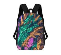 sinyumoney Dragons Majesty School Backpack Large Water Resistant Laptop Backpack for Boys/Girls/Teenagers 17inch