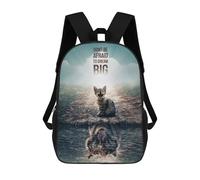 sinyumoney Dream Big School Backpack for Girls 17inch Casual Daypack Lightweight Rucksack Boy Girl Backpack for Middle School Students