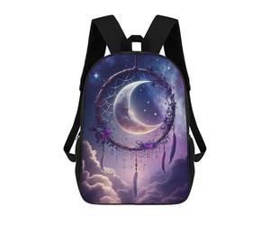 sinyumoney Dreamcatchers Destiny Children's School Backpack 3D Printed for Kids Travel Rucksacks Book Bags Kids School Bag 17inch
