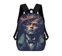 sinyumoney Dreamer 3D Printed School Bag Children's School Backpack Schoolbags Travel Backpacks Casual Fashion Bag for Kids School Students 17inch
