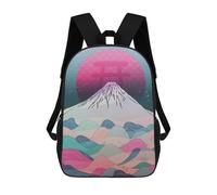 sinyumoney Dreaming of Japan Rucksacks 3D Printed Children Backpacks Fashion Casual Daypack Cute Travel Bags Outdoor Casual Daypack for Boy And Girl 17inch