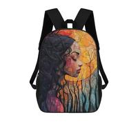 sinyumoney Dreaming Woman School Backpack Large Water Resistant Laptop Backpack for Teenage Girls Boys Women Men 17inch