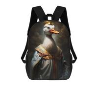 sinyumoney Duck Attractive Backpack School Bag Travel College Rucksack Backpacks for Camping Outdoor Adventures And Daily Travel 17inch