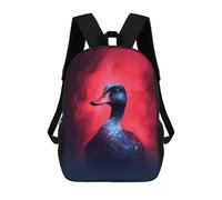 sinyumoney Duck Smoke Children’s Backpack Girls Boys, Rucksack Bag, Daypack, Primary School, Perfect for Back to Kids School Or PE, Gifts And Travel 17inch