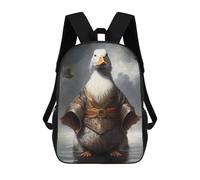sinyumoney Duck Stylish School Bags Water Resistant Travel Backpack Computer Bag for School/Work/Travel 17inch
