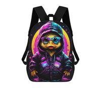 sinyumoney Duckling Hoodie School Backpack Water Resistant Travel Backpack Computer Bag - Perfect for Travel, Work And Daily Use 17inch