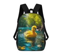 sinyumoney Ducklings Delight School Backpack Daypacks Business Backpack Water Resistant Bookbag for Campus Outdoor Travel Sports 17inch