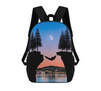 sinyumoney Dundee Hammock View Backpack School Rucksack Casual Daypacks School Work Travel Bag for Boys/Girls/Teenagers 17inch