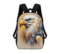 sinyumoney Eagle Art Print, Abstract Painting Backpack School Daypacks Business Backpack Water Resistant Bookbag for Men, Women & Teenage Boys 17inch