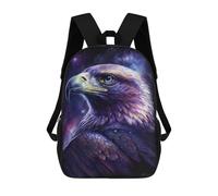sinyumoney Eagle Fantasy Art Print-7 Backpack School Bag Rucksack Casual Daypacks School Work Travel Bag for Teenage Girls Boys Women Men 17inch