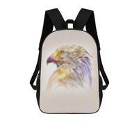 sinyumoney Eagle Head Fractal School Backpack Daypacks Business Backpack Water Resistant Bookbag for Campus Outdoor Travel Sports 17inch