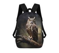 sinyumoney Eagle Owl Backpack School Bag Business Durable Laptop Bag- Perfect for Travel, Work And Daily Use 17inch