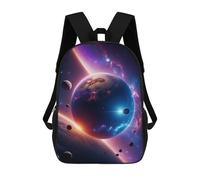 sinyumoney Earth in Sky View School Bags Water Resistant School Bag Business Backpack - Perfect for Travel, Work And Daily Use 17inch