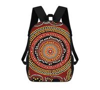 sinyumoney Echoes of Ancestry Backpack School Bag Lightweight Airport College Students Back Pack for Men/Women 17inch