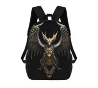sinyumoney Egypt Dragon Wings Children’s Backpack Girls Boys, 17 Inch Rucksack Bag, Daypack, Primary School, Perfect for Back to Kids