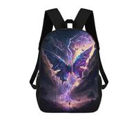 sinyumoney Electric Butterfly Sky Backpack School Large School Backpack for Boys for Teenage Girls Boys Women Men 17inch