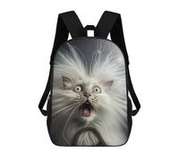 sinyumoney Electric Cat Energy -1 Backpack School Rucksack Casual Daypacks School Work Travel Bag for Men/Women 17inch