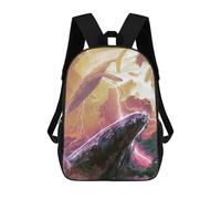 sinyumoney Electric Dreams Children's Backpacks School Backpack 3D Printed for Kids Travel Rucksacks Book Bags Kids 17inch School Bag