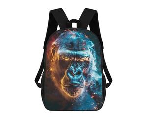 sinyumoney Electric Glare Gorilla Rucksack Water Resistant School Bag Business Backpack for Men, Women & Teenage Boys 17inch