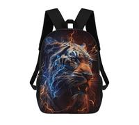 sinyumoney Electric Tiger Portrait -6 School Backpack Work Business College School for School/Work/Travel 17inch