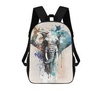 sinyumoney Elephant Backpack School Bag Lightweight Airport College Students Back Pack for Men, Women & Teenage Boys 17inch