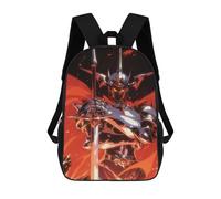 sinyumoney Emberforge Paladin Children's Backpacks School Backpack 3D Printed for Kids Travel Rucksacks Book Bags Kids 17inch School Bag