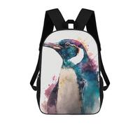 sinyumoney Emperor Penguin Backpack School Bag Secondary Causal Travel High School Bags - Perfect for Travel, Work And Daily Use 17inch