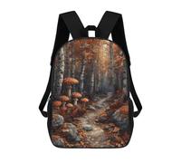 sinyumoney Enchanted Autumn Path Backpack School Business Laptop Rucksack Bag Unisex Casual Daypack for Teenage Girls Boys Women Men 17inch