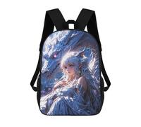 sinyumoney Enchanted Bond Elven Maiden And Mystic Dragon School Backpack Business Laptop Rucksack Bag Unisex Casual Daypack for Men, Women & Teenage Boys 17inch