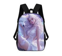 sinyumoney Enchanted Fairy Tale Dress School Bags School Secondary High School College Backpack Travel for Boys/Girls/Teenagers 17inch