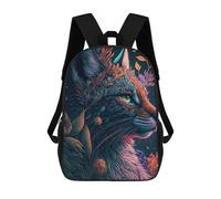 sinyumoney Enchanted Forest Guardian -14 Backpack 3D Print Kids Bag Elementary Students Daypack Lightweight School Bag for Children Girls Boys Nursery Lunch Pack 17inch