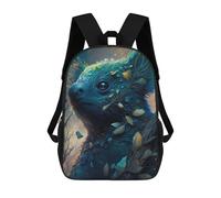 sinyumoney Enchanted Forest Guardian -3 School Bags Daypacks Business Backpack Water Resistant Bookbag for Men, Women & Teenage Boys 17inch