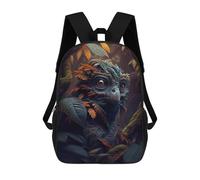 sinyumoney Enchanted Forest Guardian -7 School Backpack Large Water Resistant Laptop Backpack for Men, Women & Teenage Boys 17inch
