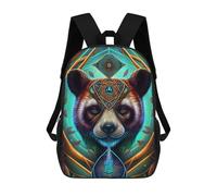 sinyumoney Enchanted Forest Spirit -1 3D Printed Kids School Bag Rucksacks Children's School Fashion Casual Back Pack High Capacity Travel Book Bags Backpack for Kids 17inch