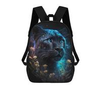 sinyumoney Enchanted Panther Portrait -1 School Bags School Secondary High School College Backpack Travel for Boys/Girls/Teenagers 17inch