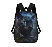 sinyumoney Enchanted Panther Portrait Backpack School Water Resistant Computer Rucksack for Boys/Girls/Teenagers 17inch