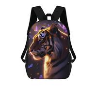 sinyumoney Enchanted Tiger Portrait Backpack School Daypacks Business Backpack Water Resistant Bookbag for Boys/Girls/Teenagers 17inch