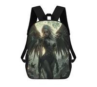 sinyumoney Enchanting Succubus Backpack, Children's Backpack, Student School Bag Bookbag Rucksack, 3D Printed School Bag for Boys Girls 17inch