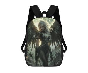 sinyumoney Enchanting Succubus Backpack, Children's Backpack, Student School Bag Bookbag Rucksack, 3D Printed School Bag for Boys Girls 17inch