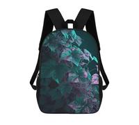 sinyumoney English Ivy Plant Backpack 3D Printed Kids School Backpack High Capacity Travel Backpacks Book Bags Kids Backpack 17inch