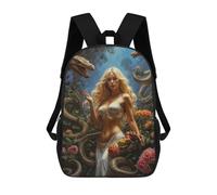 sinyumoney Eve And The Serpents in Eden Garden School Backpack Computer Rucksack for School/Work/Travel for Girl, Teen Girls 17inch
