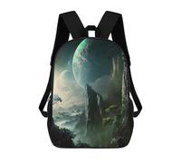 sinyumoney Exoplanet Aurora Prime Children’s Backpack Girls Boys, Rucksack Bag, Daypack, Primary School, Perfect for Back to Kids School Or PE, Gifts And Travel 17inch