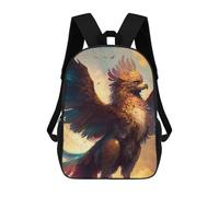 sinyumoney Explosive Griffins Pride Backpack Kids School Backpack School Bag 3D Printed Fashion School Bag for Boys Elementary And Middle School Student 17inch