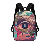 sinyumoney Eye of The Soul A Surreal Journey Backpack School Lightweight Casual Daypack School Backpacks for Teenage Girls Boys Women Men 17inch